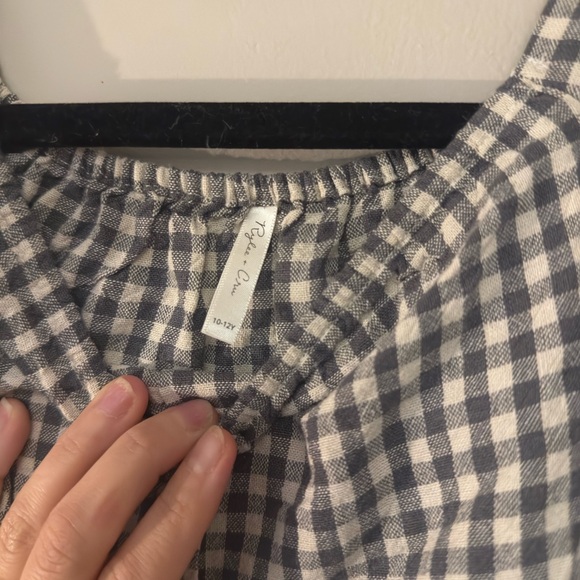 Rylee + Cru checkered matching top skirt set - Picture 3 of 4